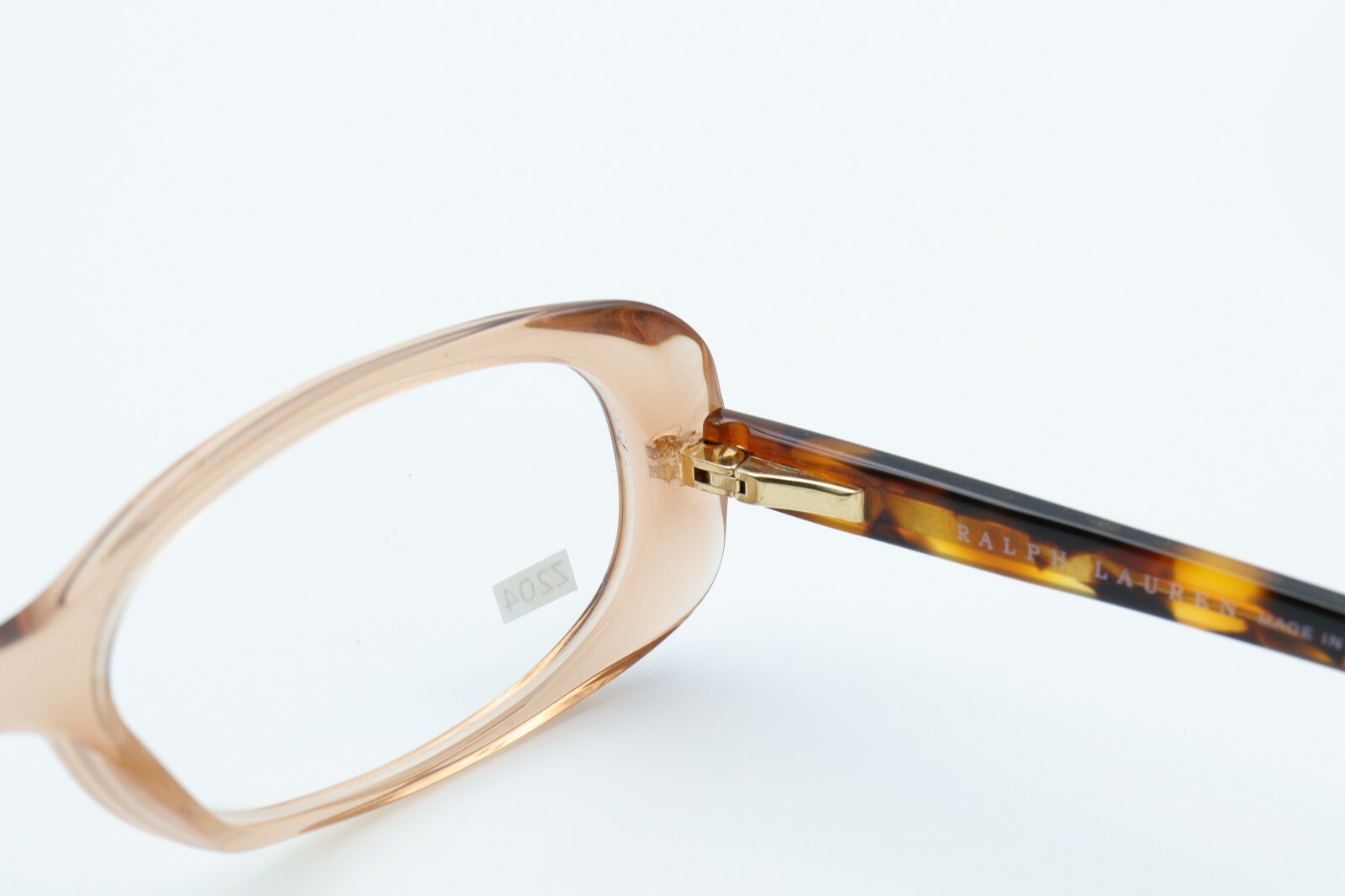 RALPH LAUREN RL6027 5157 Lt. Brown/Tortoise 51-15-135 Frames Flex ITALY Z204 thumbnail 6