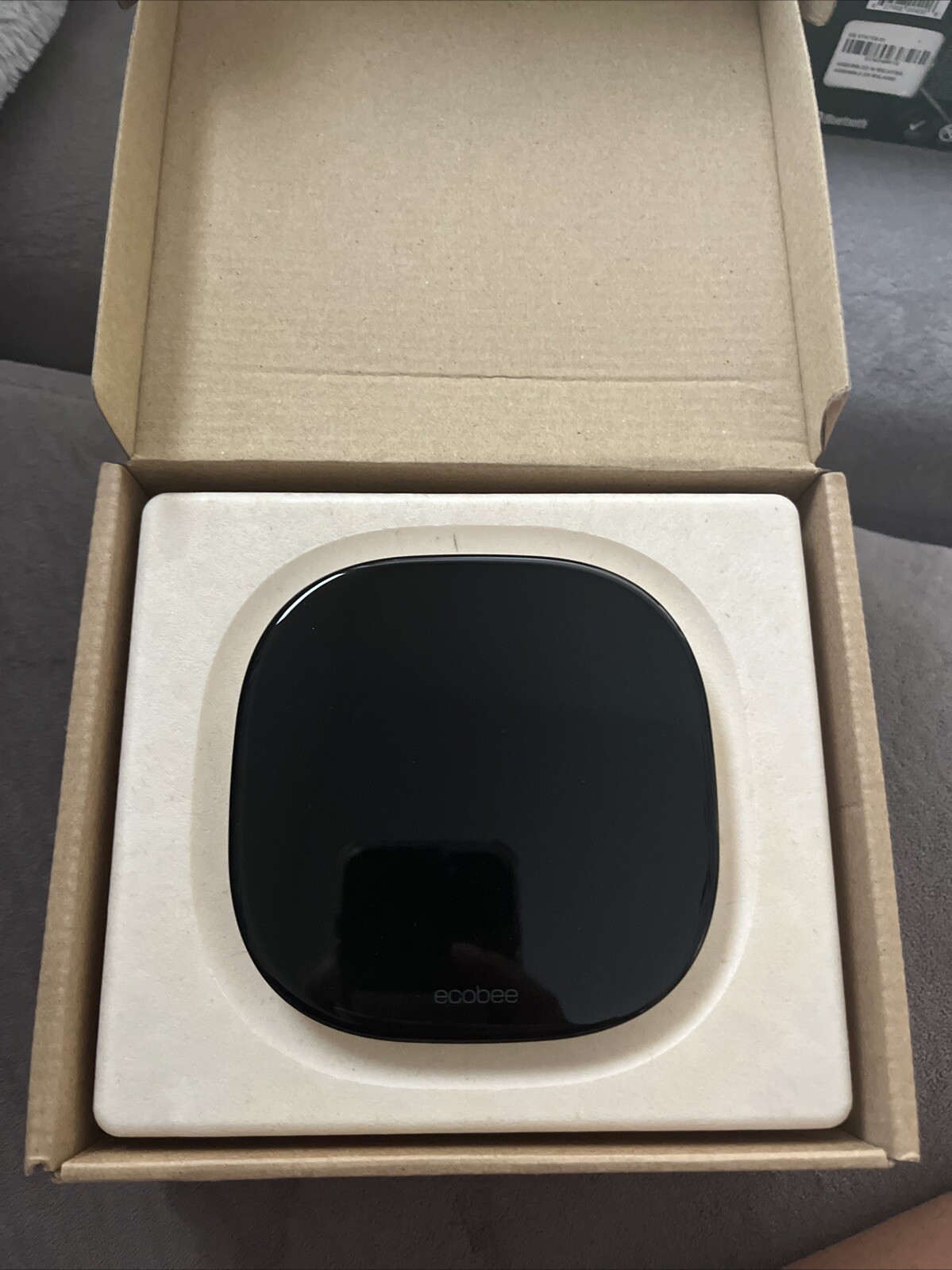 ecobee smart thermostat with energy-saving features and remote control  -image