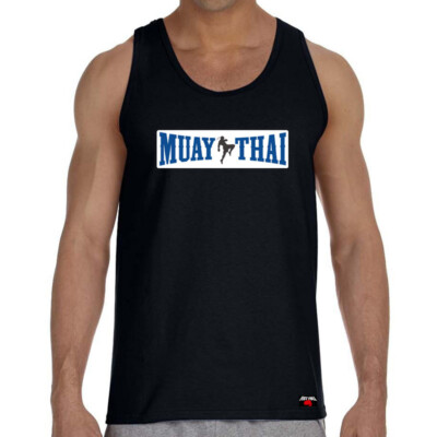 FISTFULL  Herren Tank Top ''Muay Thai'' Shirt Muskelshirt Thaiboxen Kickboxen MMA