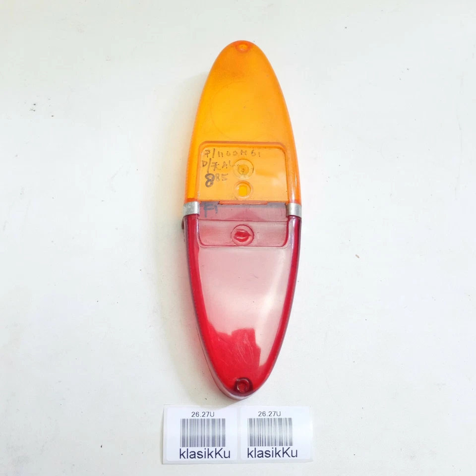 Fiat 1100D 600T Tail Light Lenses Nos Good Quality - Imagem 2 de 4