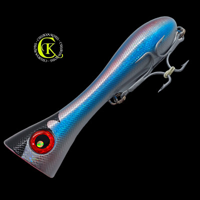 Popper 20,5cm Topwater Jerkbait Hardbait Wobbler Köder Big Game GT Jack