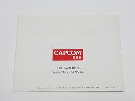 Mega Man 3 Authentic Original NES Nintendo Manual Only