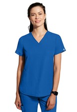 Healing Hands Women Scrubs Skyler Top 2285 ROYAL Royal Free Shipping