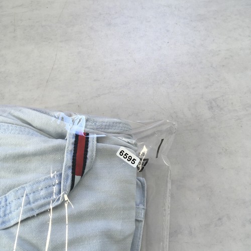 Jeans Tommy Hilfiger donna W32 L25 blu denim falegname relax vita alta - Foto 15 di 15