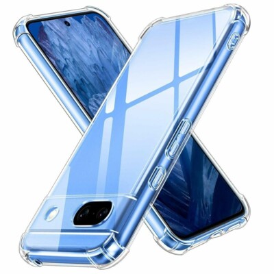 Schutzhülle Silikon Für Google Pixel Hülle Anti Shock Bumper TPU Ecken Schutz