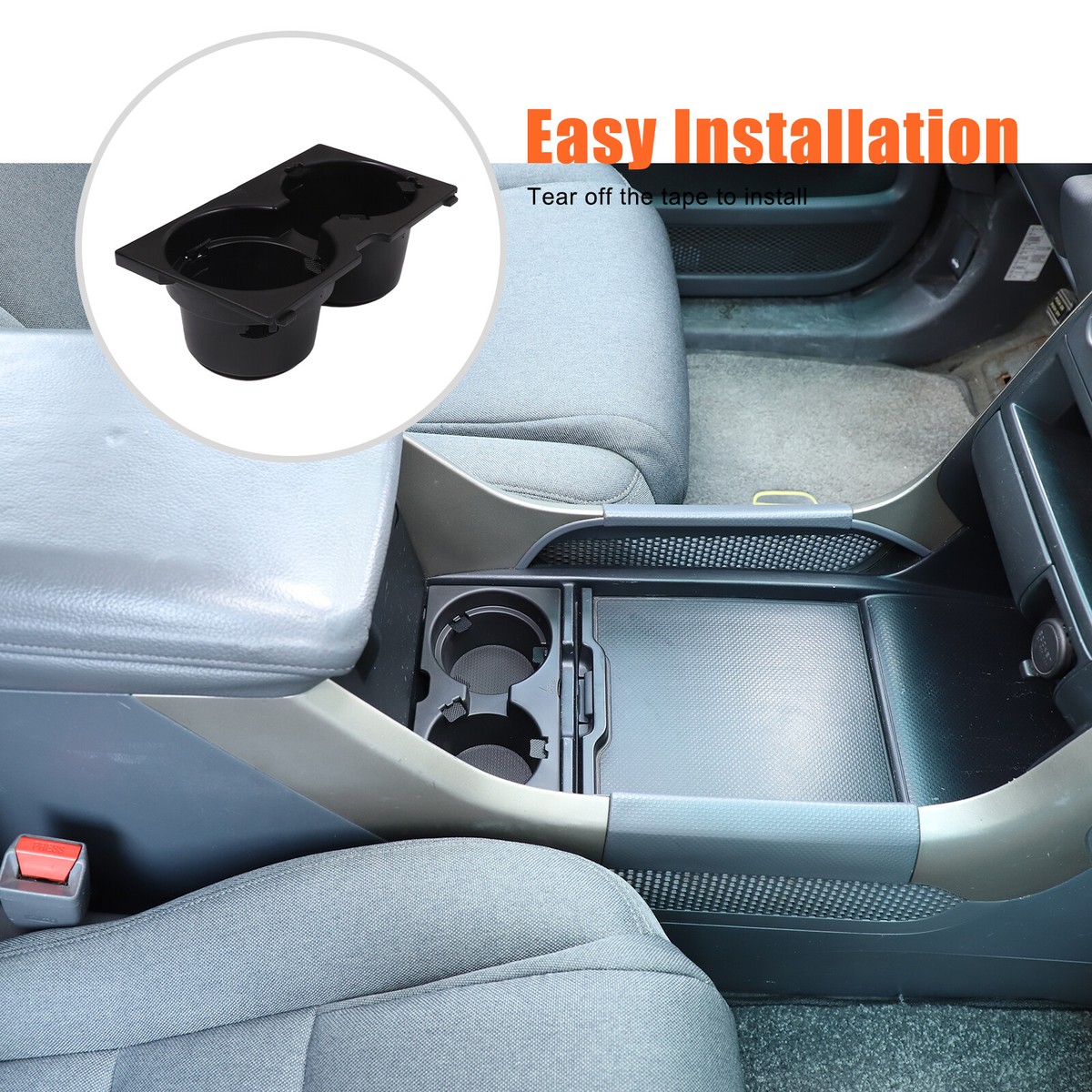 Center Console Cup Holder Rubber Inserts Replace For Honda Pilot