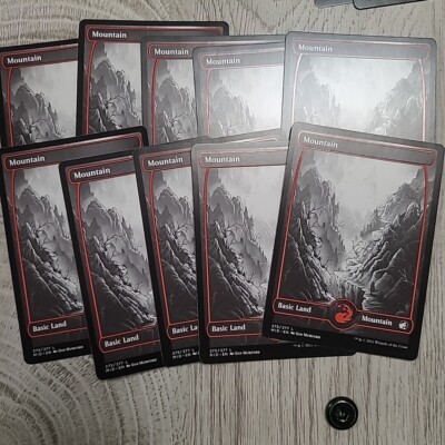 MTG Mountain 275 x10 Innistrad: Midnight Hunt Regular Land Non-foil 