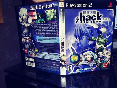 .hack Outbreak Part 3 Ps2 complete