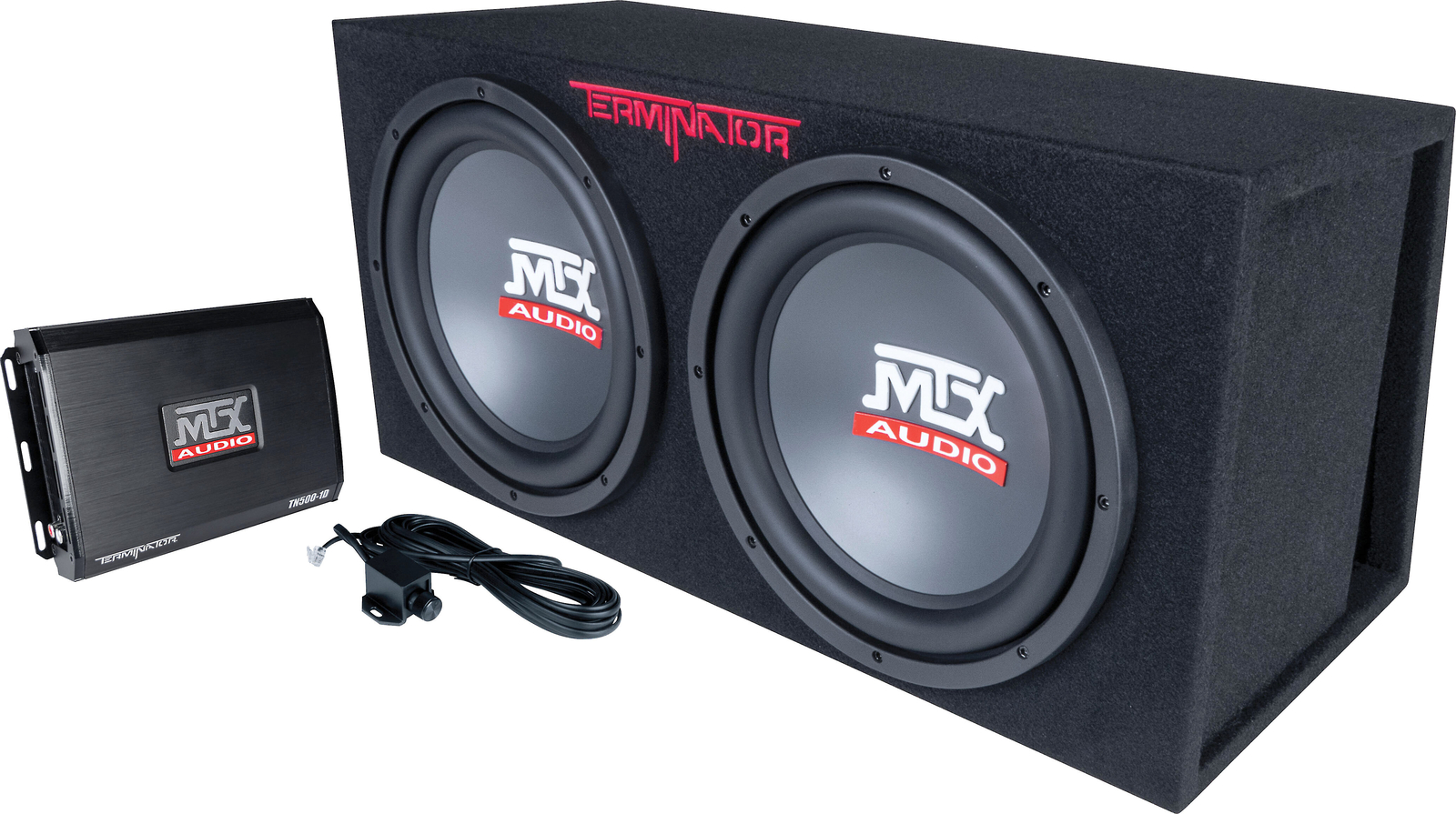 Сабвуфер MTX Terminator TNP212DV с двумя 12-дюймовыми вентиляторами 61990₽