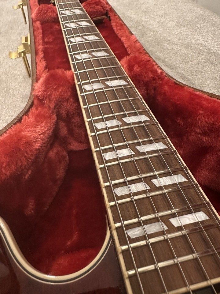 Gibson ES345 Wine Red / Gold Hardware Ltd Edition Brand New eBay