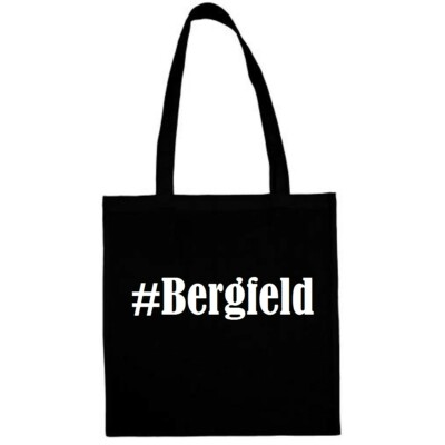 Tasche Beutel Baumwolltasche #Bergfeld Hashtag Einkaufstasche Schulbeutel Turnbe