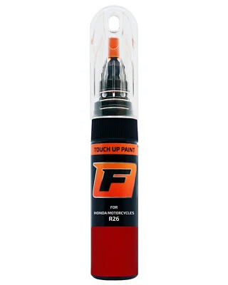 Stylo de Retouche pour HONDA MOTO R26 ROUGE peinture de voiture - Photo 1/4