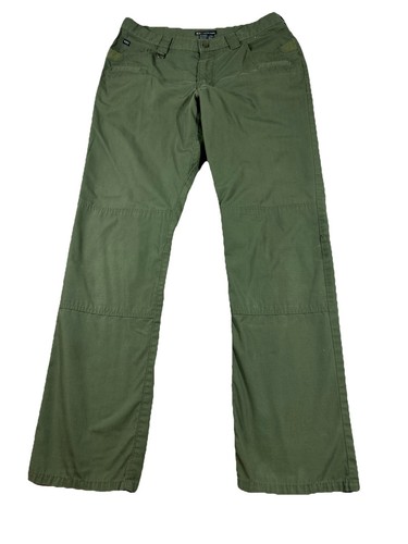 5.11 Tactical Series Pants Men’s 35x36 Olive Khaki Cargo 511 military RipStop - Picture 2 of 10