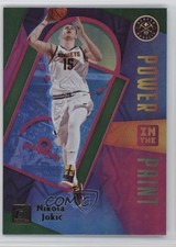 2020-21 Panini Donruss Power in the Paint Green Flood Nikola Jokic #2 09is
