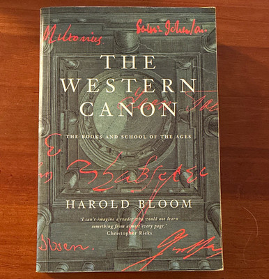 The Western Canon by Harold Bloom Paperback 1995 Papermac Literary Criticism