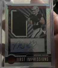 2023 Panini Illusions - First Impressions Autographed Memorabilia Michael Mayer
