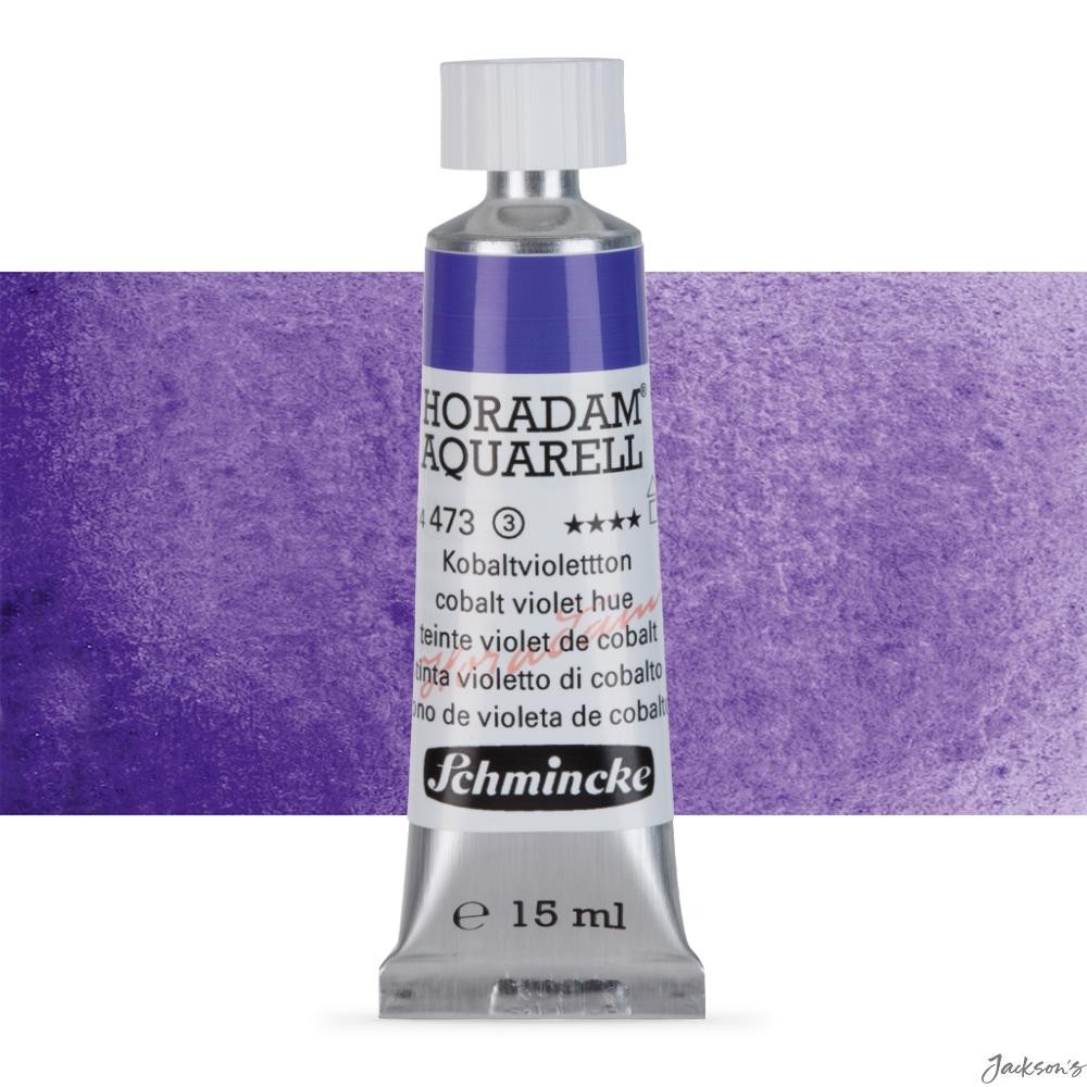 Schmincke Horadam Watercolour Paint Tube 15ml Cobalt Violet Hue For Artists