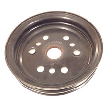 1962-1980 Crankshaft Pulley - 2 Groove Lower 327 350 Gm 3744043 Ba Pulley Nos