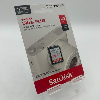 SanDisk Ultra Plus 128GB UHS-I U3 SDXC Memory Card - Brand New