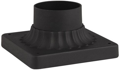 Matte Black Finish Post Mount Adaptor