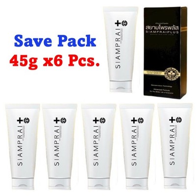 6x Siam Prai Plus Pain Relief Massage Cream Cool Herbal Reduce Pain Aches 45g