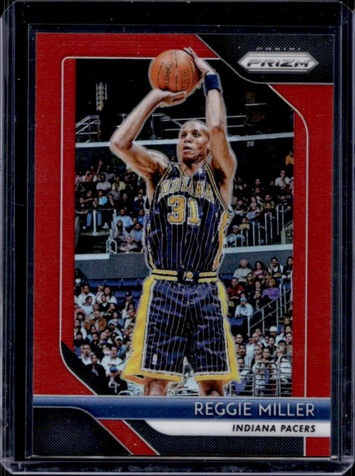 2018-19 Prizm Reggie Miller Prizms Red #224/299 Pacers
