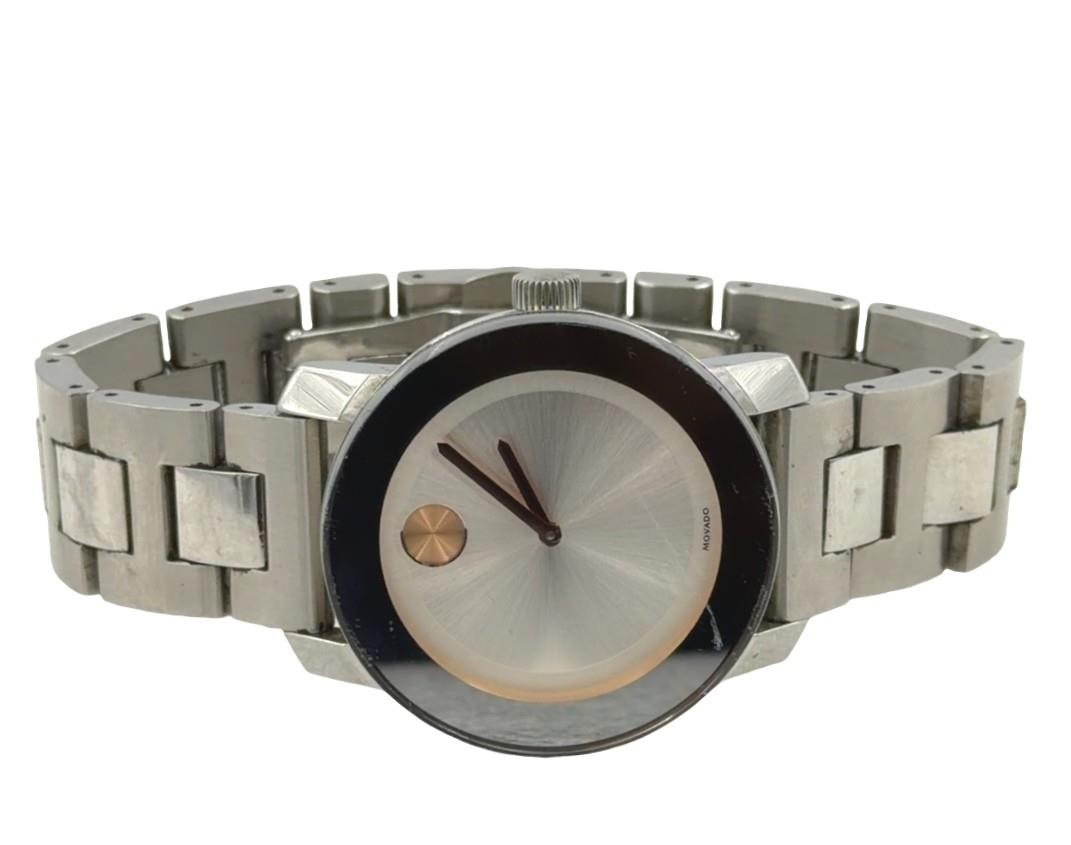 MB01.3.14.6037 Wristwatch Museum Steel Model Movado Collection - vintagewatches.pk