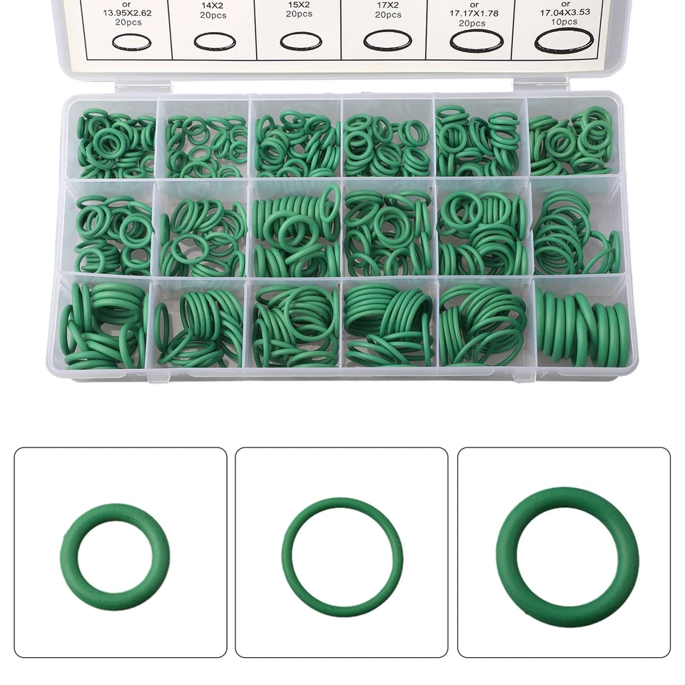 530* Car Auto O Ring Seal R134a Air Conditioning Rubber Gasket Assorted Supplies - Image 3 of 4