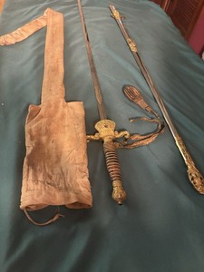 Antique Knights Of Pythias Fraternal Order Ceremonial Sword