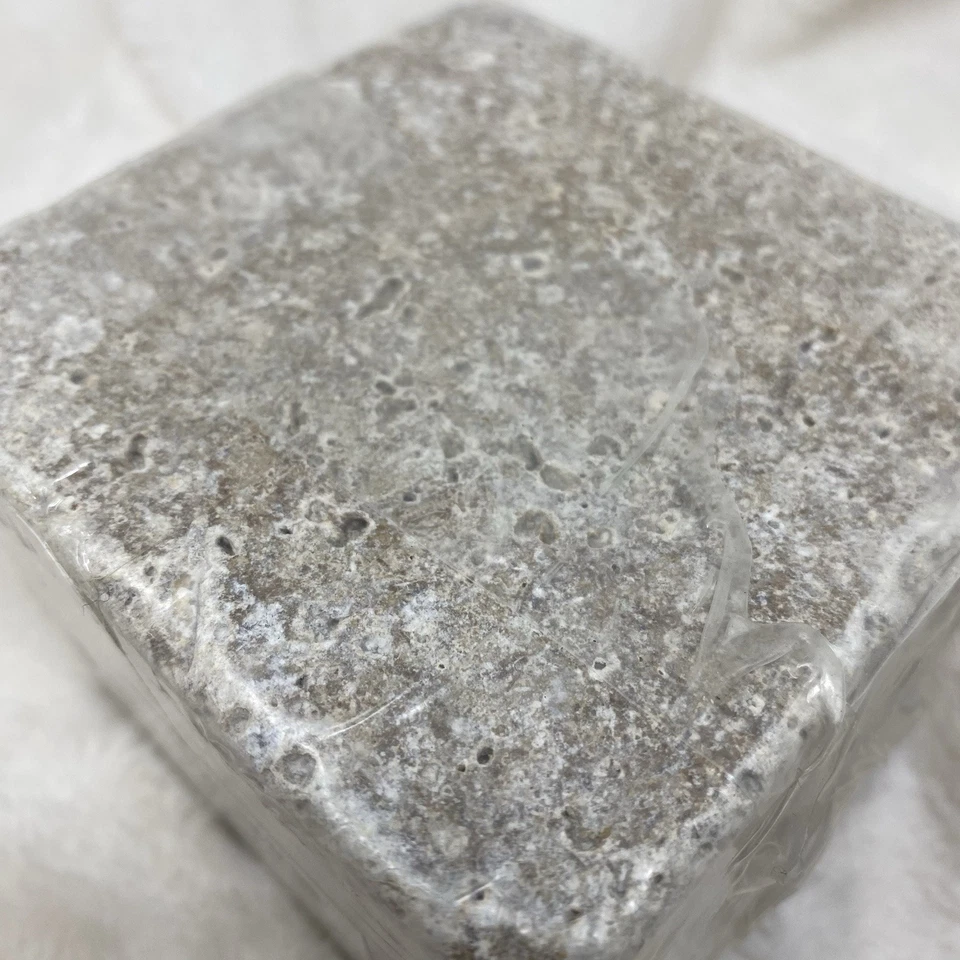 Botticino Crema 4x4 Paquete de 9 Azulejos de Mármol Caídos Salpicadero Pared de Piso 1SF Foto 3 de 4