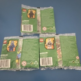 LEGO NINJAGO Masters of Spinjitzu Polybag Set 30085 30086 30087, Ages 6-12