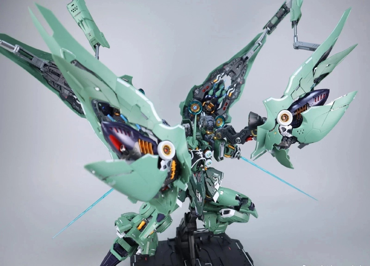 a*u様 RG 00系セット In Stock NEW Axis Model MG 1/100 Kshatriya NZ-666 Action Figure