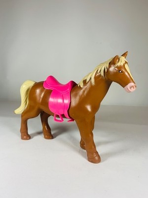 Learning Resources Jumbo Bauernhof Tier Pferd Spielzeug Figur mit rosa Sattel 