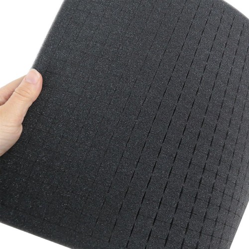 HMF Outdoor-Fotokoffer Waffenkoffer mit Rasterschaumstoff L27cm Aufbewahrungsbox - Bild 9 von 9