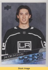 2020-21 Upper Deck Extended Series Young Guns Jacob Ingham #706 READ fv4