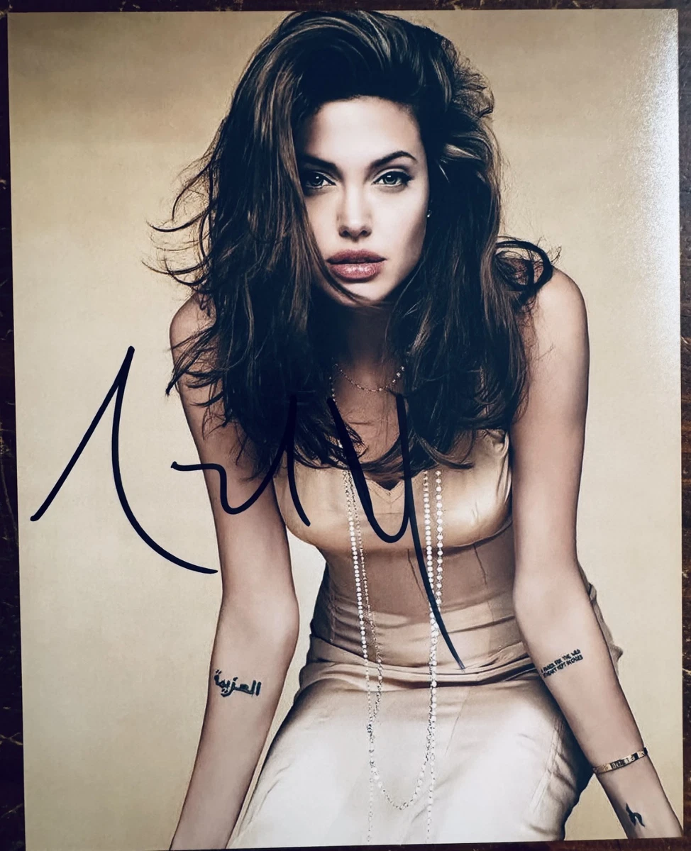 angelina jolie autograph products for sale | eBay