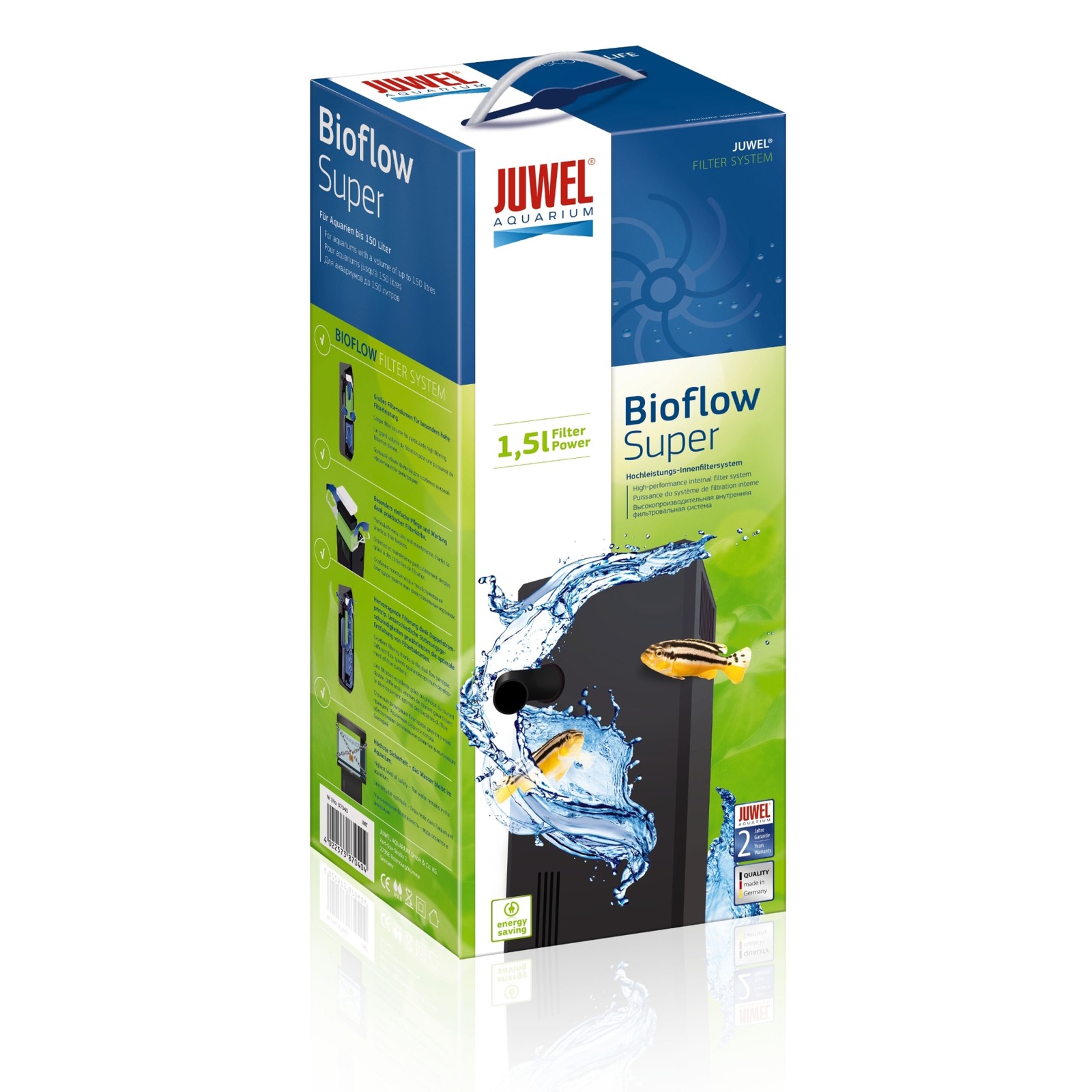 Juwel Bioflow Filter Super Internal Aquarium up to 150L Filtration Fish Tank