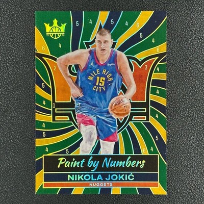 2024 Panini Court Kings Nikola Jokic Paint By Numbers SSP#Z