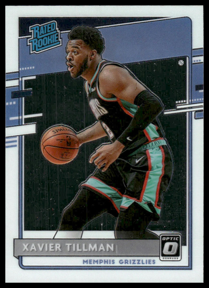 2020-21 Donruss Optic #185 Xavier Tillman