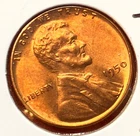 1950-P Lincoln Wheat Cent Penny GEM RED BU From an Original Bank Roll