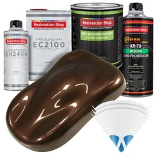 Restoration Shop-Mahogany Brown Metallic-Low V.O.C. Urethane Basecoat with