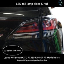 DDP VLAND For Lexus RX350 RX450h 10 LED Tail Light 20-Look Sequential JDM JAPAN
