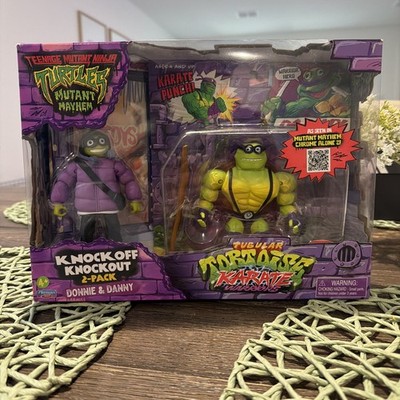TMNT Mutant Mayhem Knockoff Knockout DONNIE/DANNY Tubular Karate Warriors New