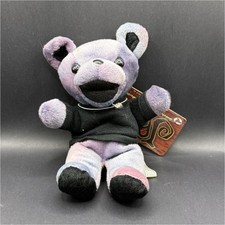 Liquid Blue Grateful Dead Jerry Bean Bear Plush Purple 1999 Age 3 3-11 Years