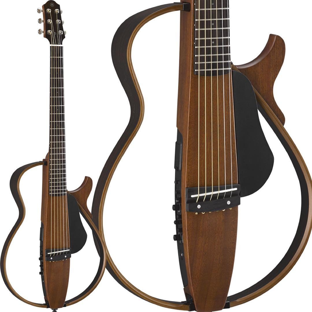 YAMAHA SLG200S NT silent guitar with genuine case