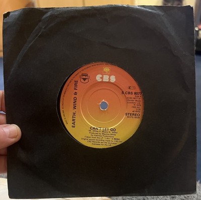 Earth, Wind & Fire - Can't Let Go (CBS 1979) 7'' Single