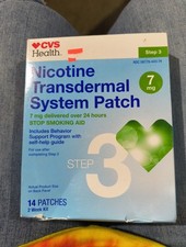 CVS Health Nicotine Transdermal System 7mg Patch, Step 3