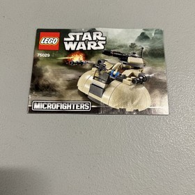 LEGO Star Wars: AAT Microfighter (75029) 100% Conplete with Mini-figure!