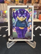 2025 Topps Series 1 Celebration Dinger Colorado Rockies Mascot #M-9