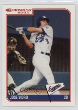 2003 Donruss Montreal Expos Stadium Giveaway Jose Vidro #56 0q3